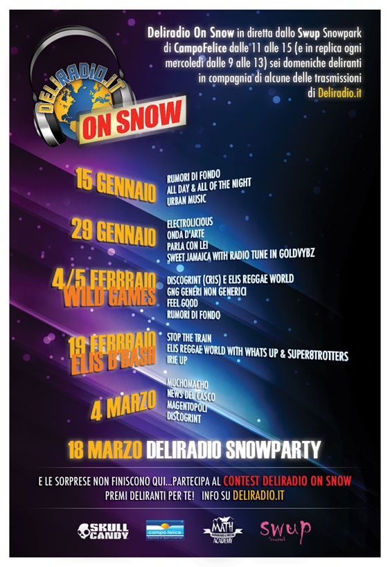 Pronti per il Deliradio Snowparty