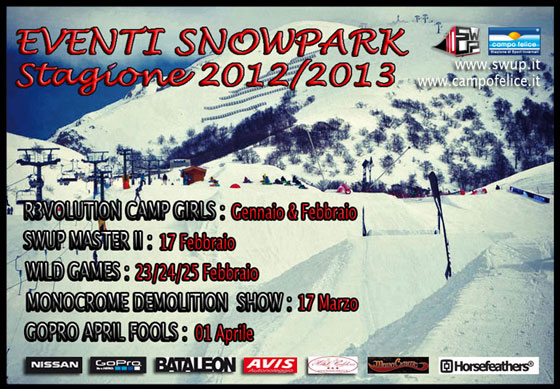 Eventi Snowpark 2013