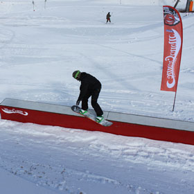 Prime Strutture allo Swup Snowpark di Campo Felice