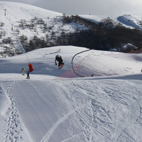 Prime Strutture allo Swup Snowpark di Campo Felice