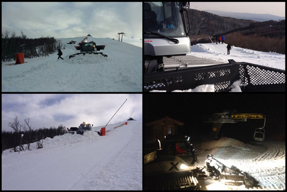 lo SWUP Snowpark di Campo Felice si trasferisce a 1920mt aprendo la prima pista dedicata al park