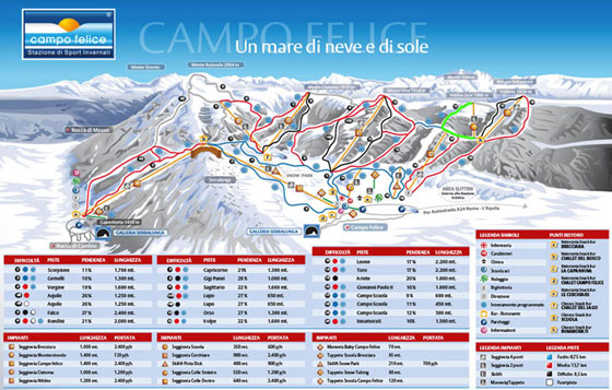 lo SWUP Snowpark di Campo Felice si trasferisce a 1920mt aprendo la prima pista dedicata al park