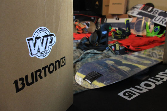 Thanks to WP Shop e Burton Italia