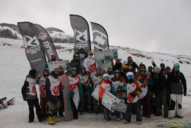 Concluso lo SWUP MASTER 4 , Italian Snowboard Tour FSI 2016
